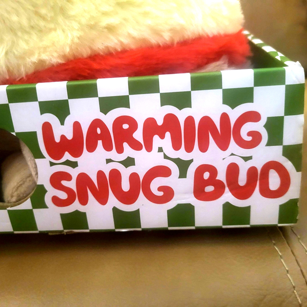 Pink Sky Pizza Warming Snug Bud Plush Cuddle Friend - Picture 6 of 6